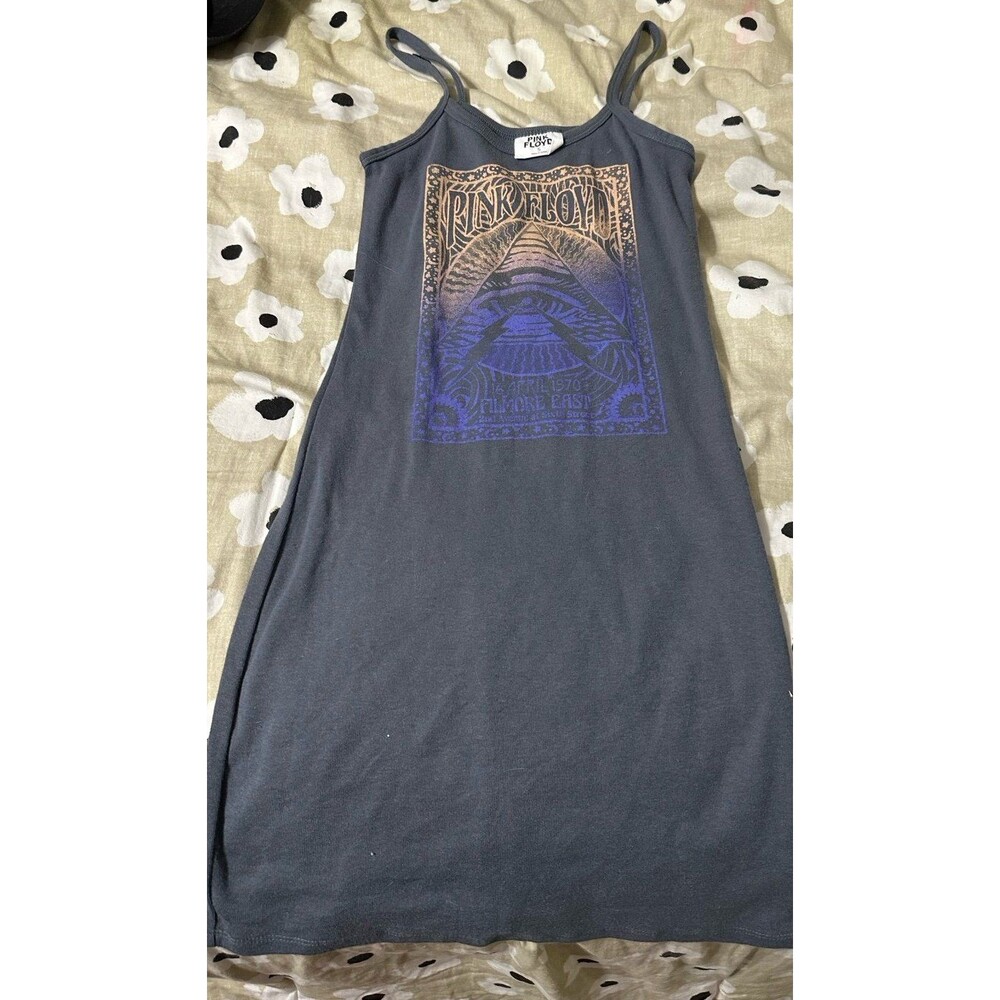 Pink Floyd Grey Mini Dress